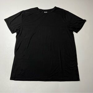 32 Degrees Cool Mens Black T Shirt Short Sleeve Crew Neck Size XL